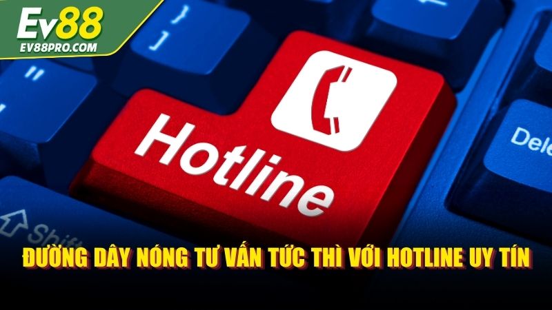 Đường dây nóng tư vấn tức thì với hotline uy tín