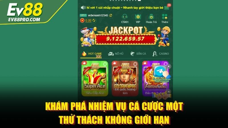 Khám phá nhiệm vụ cá cược một thử thách không giới hạn