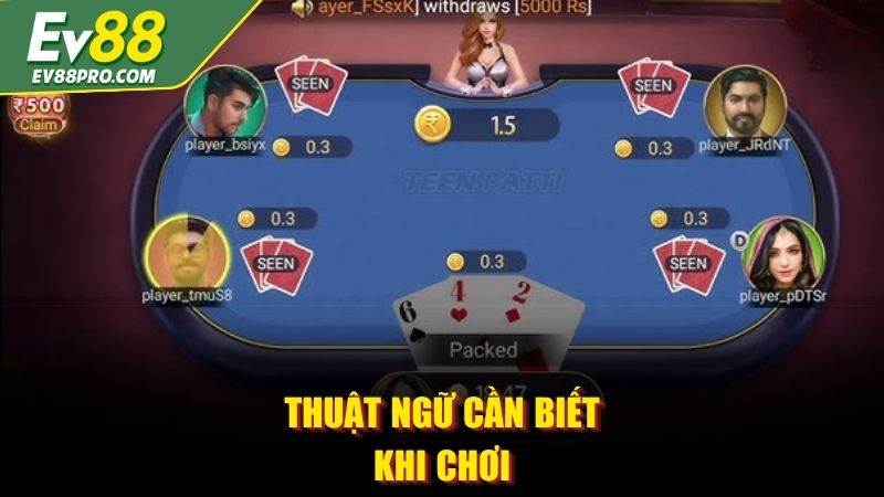 Thuật ngữ cần biết khi chơi