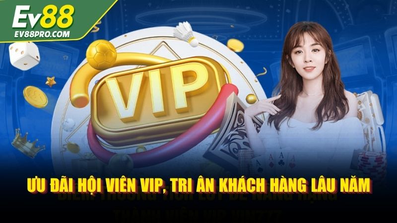Ưu đãi hội viên VIP, tri ân khách hàng lâu năm